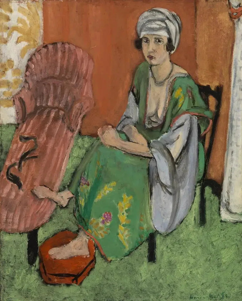 Yeşil Elbise - Henri Matisse