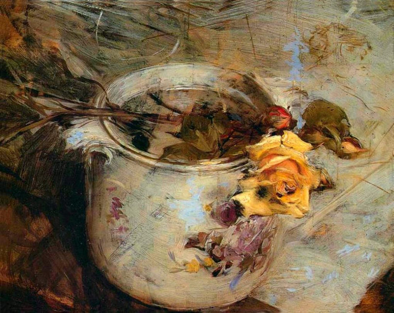 Sassonia vazoda gül - Giovanni Boldini