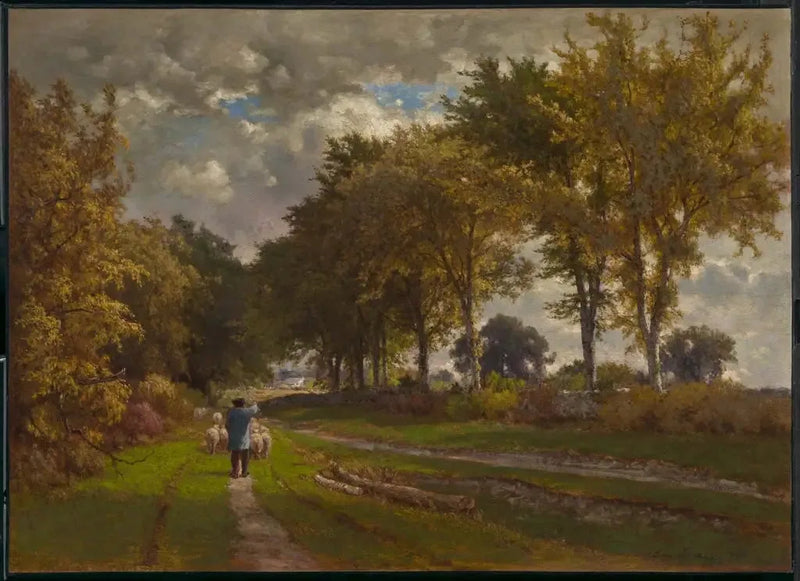 Çiftlik Yolu - George Inness