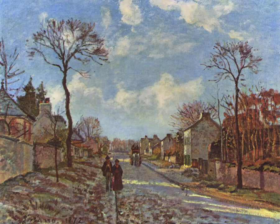 Louveciennes Yolu - Camille Pissarro