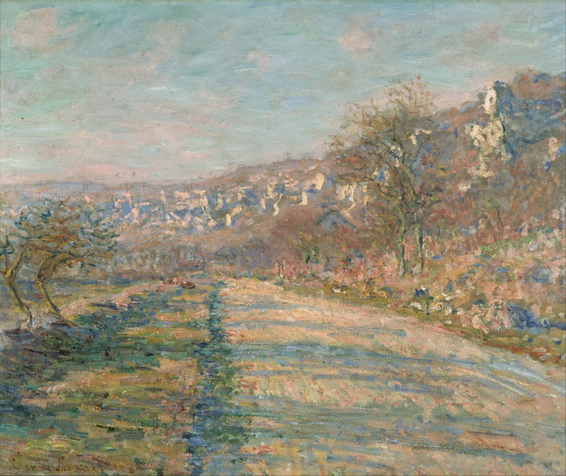 La Roche-Guyon Yolu - Claude Monet