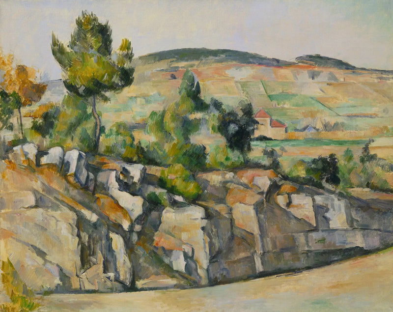 Provence'de Yol - Paul Cézanne