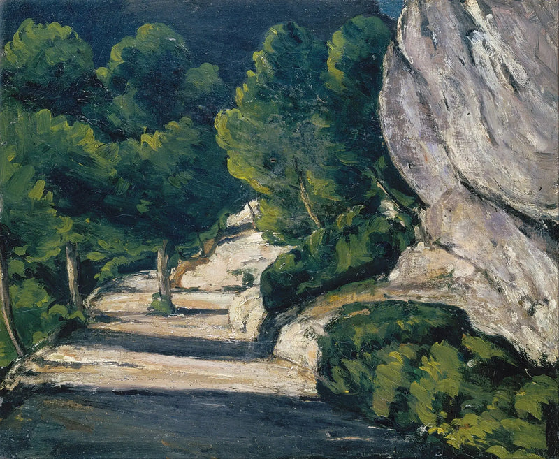 Orman Yolu - Paul Cézanne