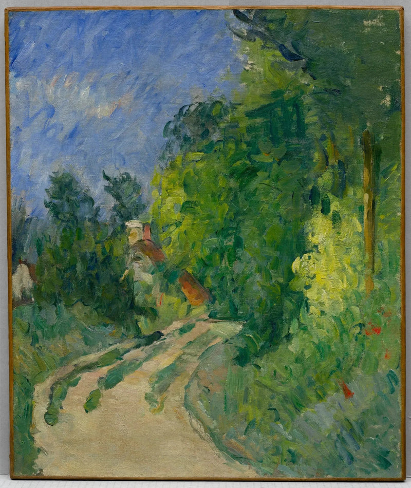 Ormanlık Alanda Dönüş Yolu - Paul Cézanne
