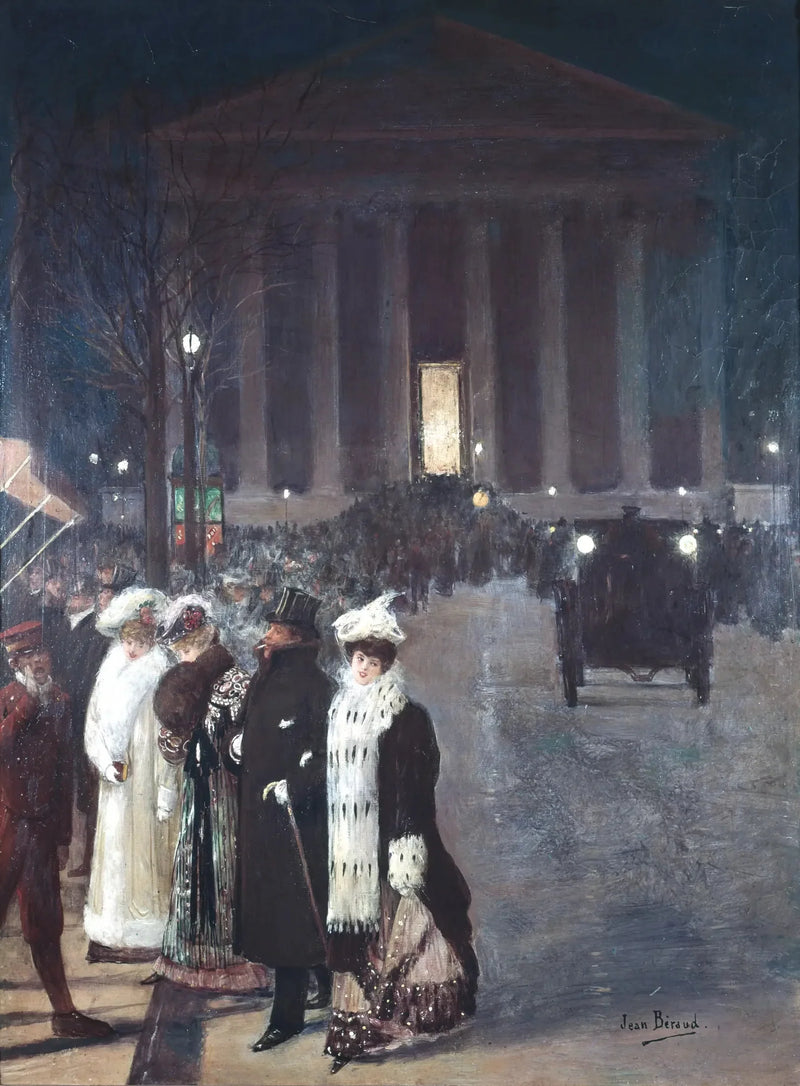 Kraliyet Sokağı, Noel Akşamı - Jean Béraud