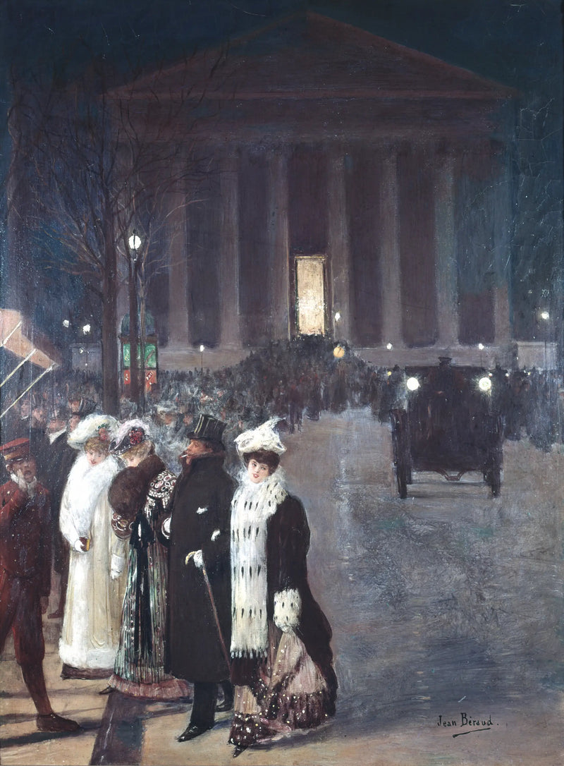Kraliyet Sokağı, Noel Akşamı - Jean Béraud