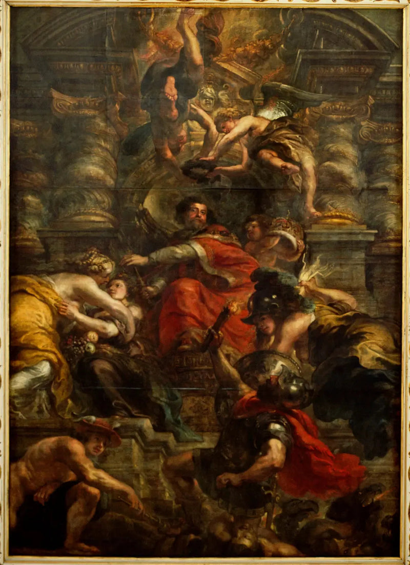 Jacques I. Kral'ın Akıllı Kuralı - Peter Paul Rubens