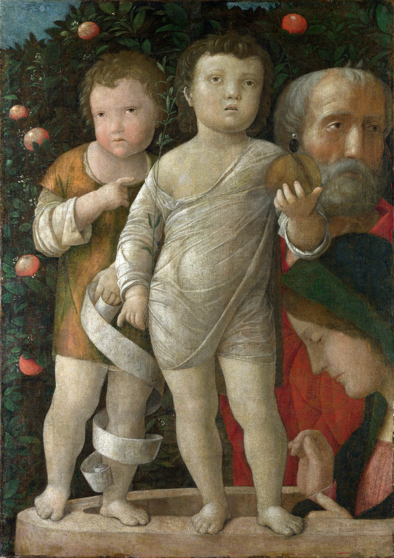 Aziz Aile ve Aziz Yuhanna - Andrea Mantegna