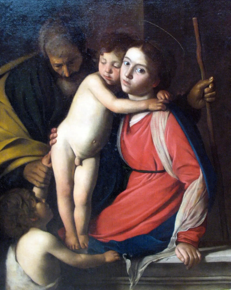 Kutsal Aile ve Aziz Yuhanna - Caravaggio