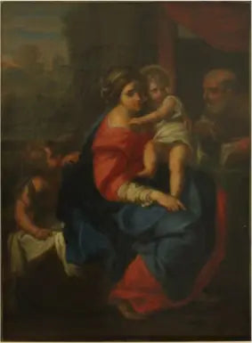Kutsal Aile ve Aziz Jean - Raphael Sanzio