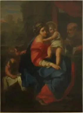 Kutsal Aile ve Aziz Jean - Raphael Sanzio