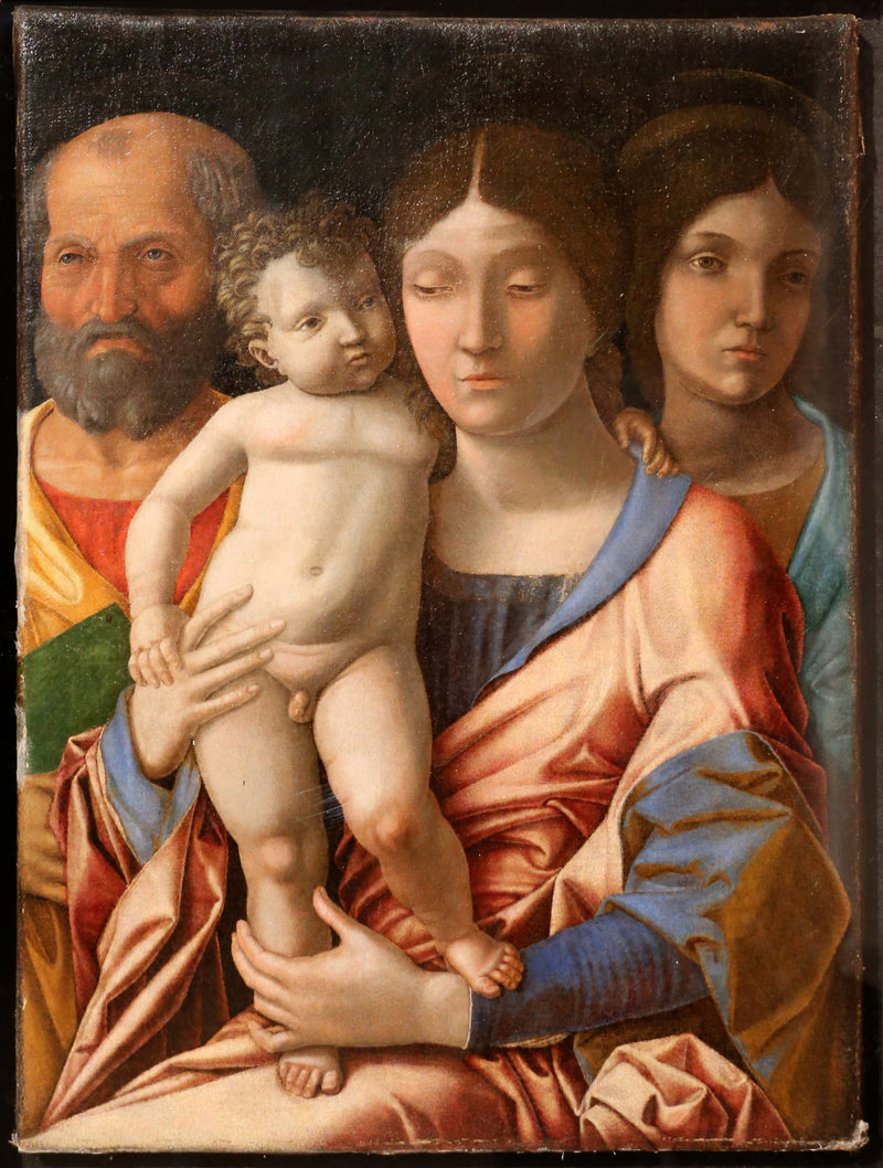 Kutsal Aile ve Meryem-Magdalena - Andrea Mantegna