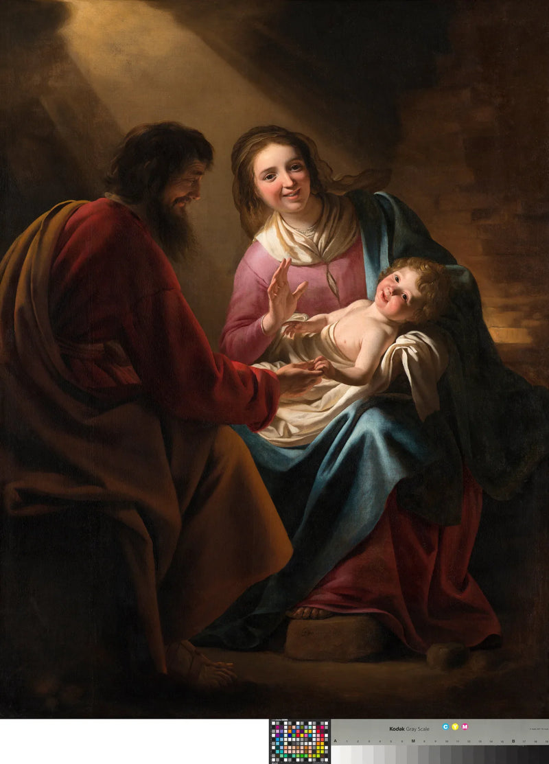 Kutsal Aile - Gerrit van Honthorst