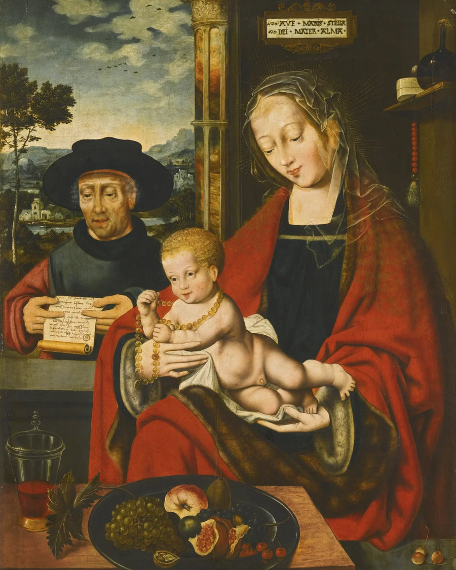 Kutsal Aile - Joos van Cleve