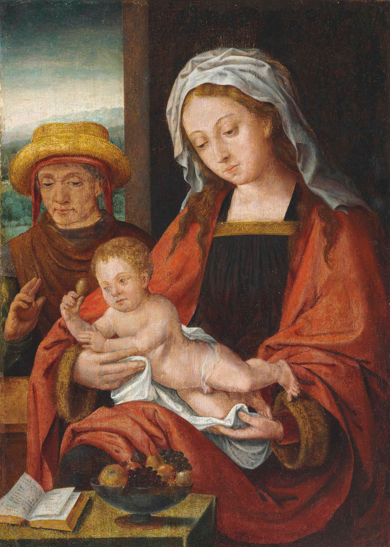 Kutsal Aile - Joos van Cleve