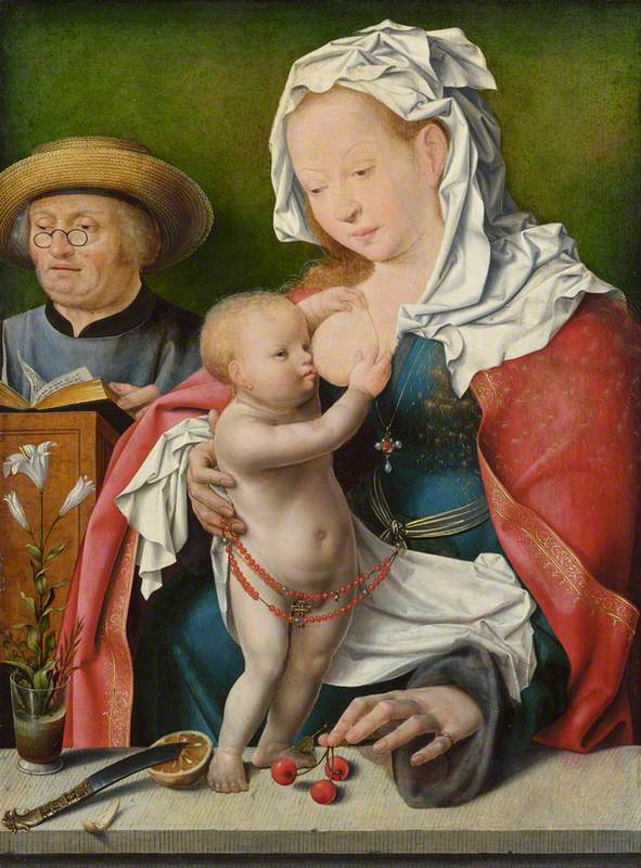 Kutsal Aile - Joos van Cleve