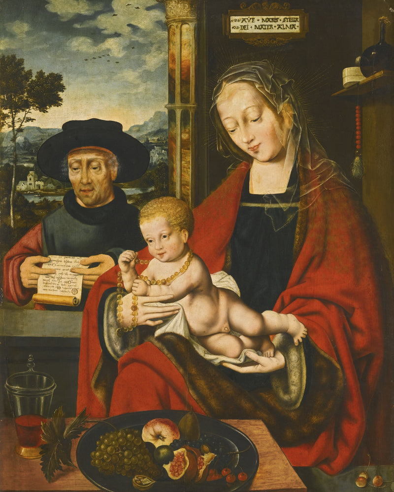 Kutsal Aile - Joos van Cleve
