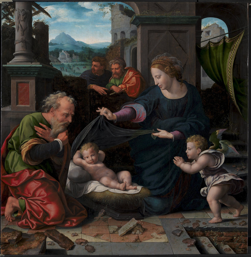 Kutsal Aile - Joos van Cleve