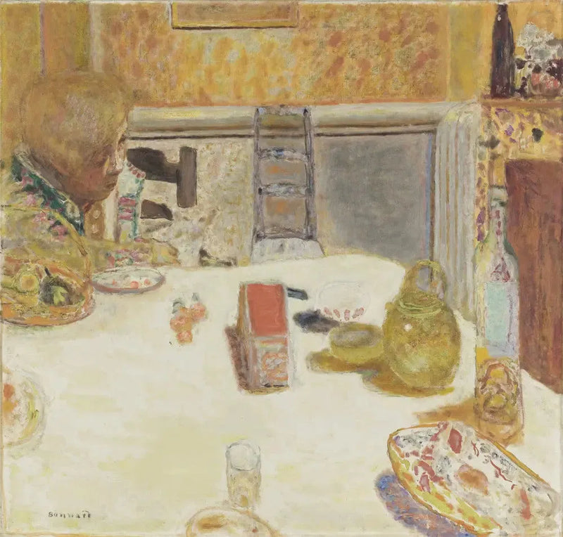 Cannet'teki Yemek Odası - Pierre Bonnard
