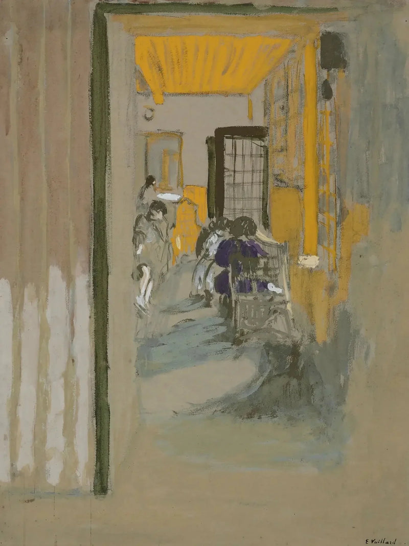 Çalışma Odası Pavillonları - Édouard Vuillard