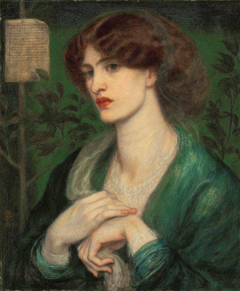 Beatrice'e Selamlaşma - Dante Gabriel Rossetti