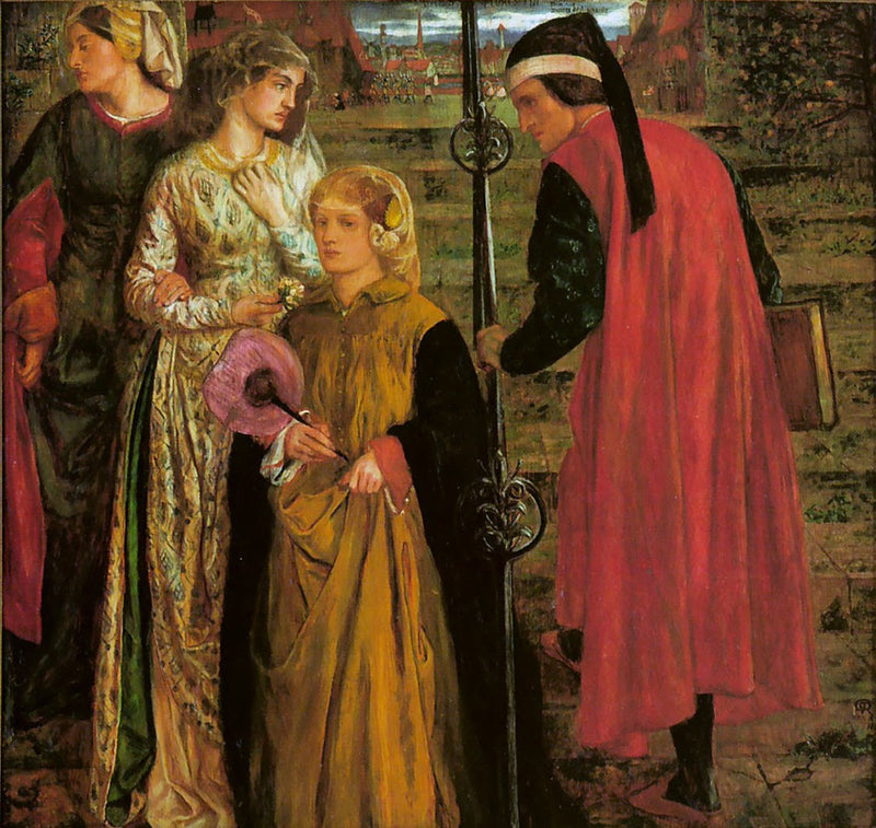 Beatrice'nin Selamı - Dante Gabriel Rossetti