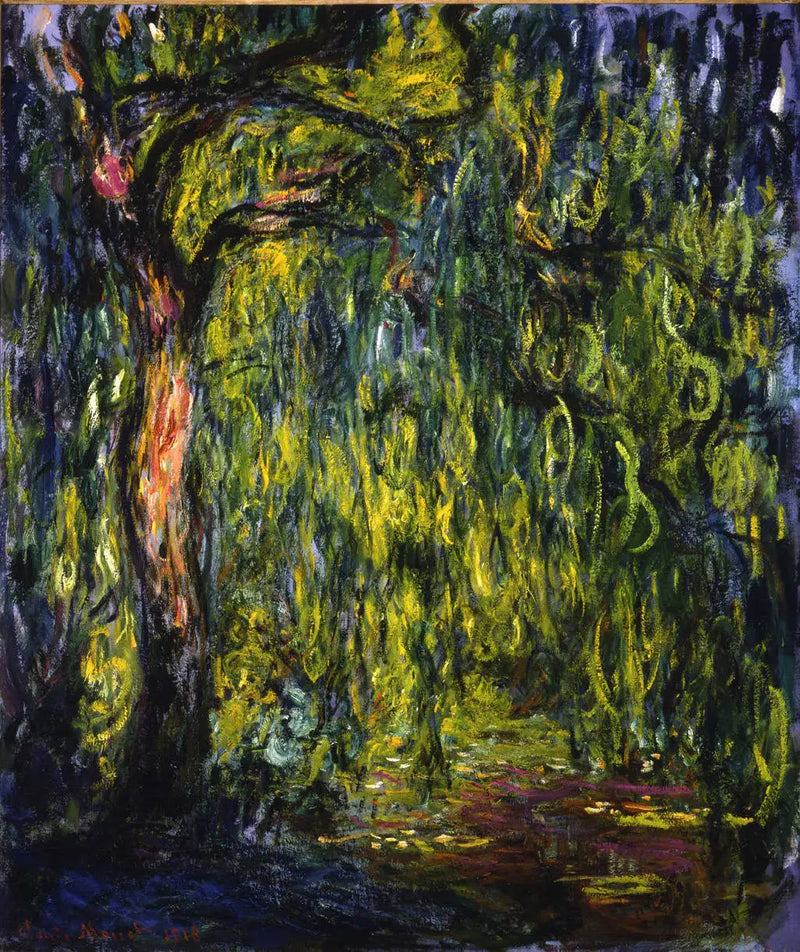 Ağlayan Söğüt - Claude Monet