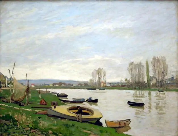 Argenteuil'de Seine (1872) - Alfred Sisley