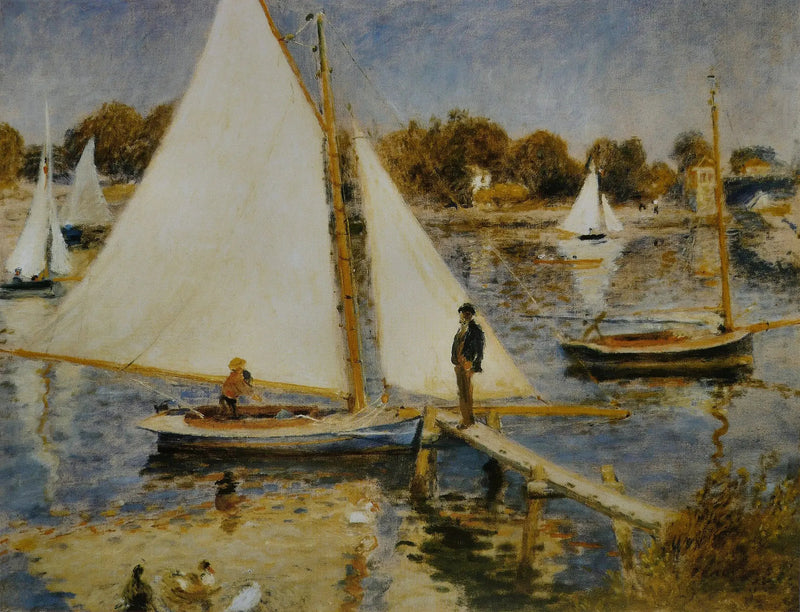 Argenteuil'de Seine - Pierre-Auguste Renoir