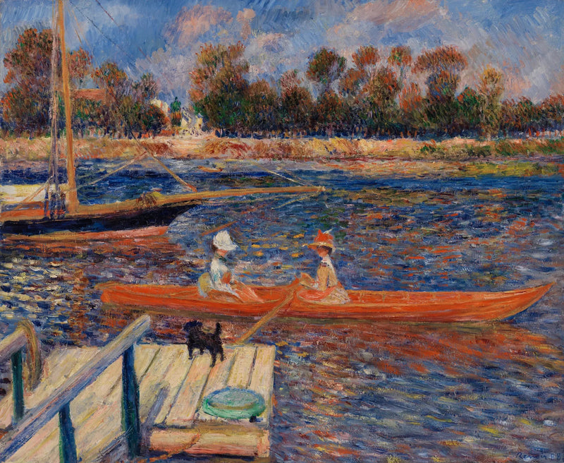 Argenteuil'de Seine (Argenteuil'de Seine) - Pierre-Auguste Renoir