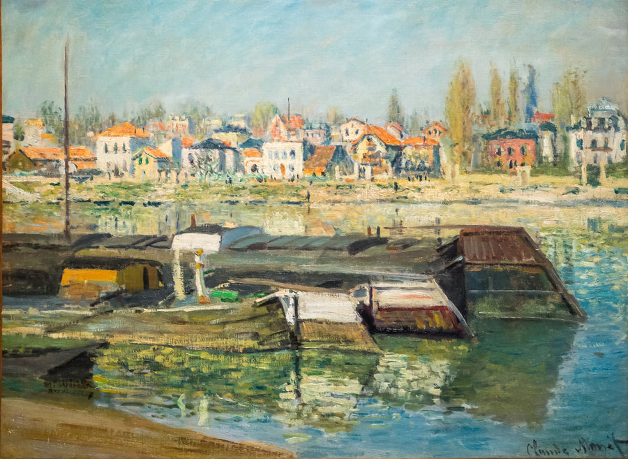 Asnières W269'da Seine - Claude Monet