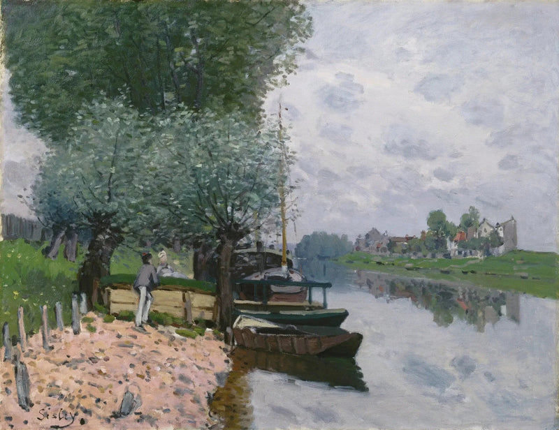 Bougival'de Seine - Alfred Sisley