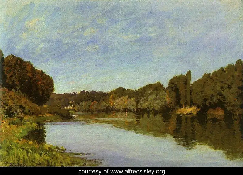 Bougival'de Seine - Alfred Sisley