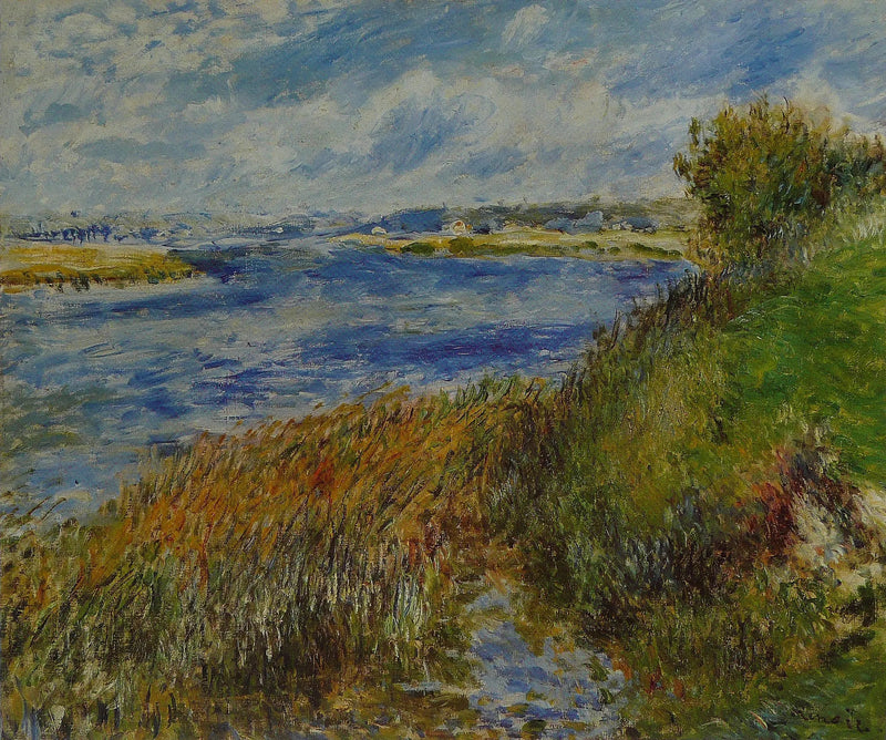 Champrosay'de Seine - Pierre-Auguste Renoir