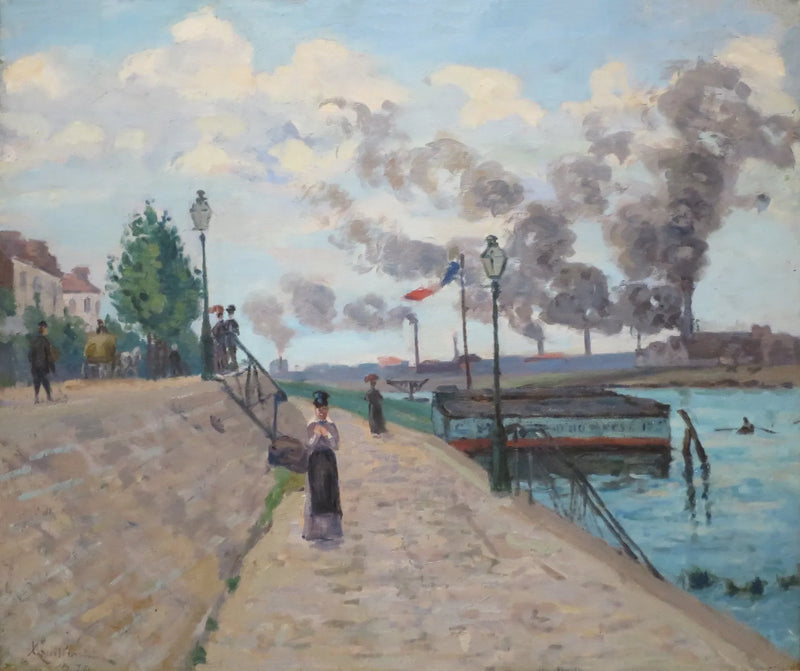 Charenton'daki Seine - Armand Guillaumin