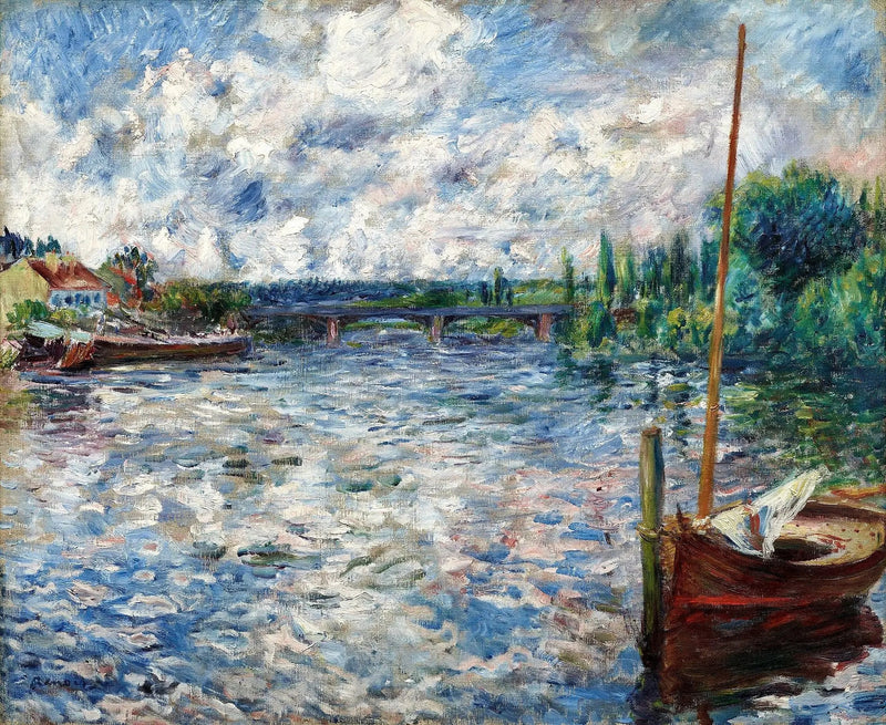 Chatou'da Seine - Pierre-Auguste Renoir
