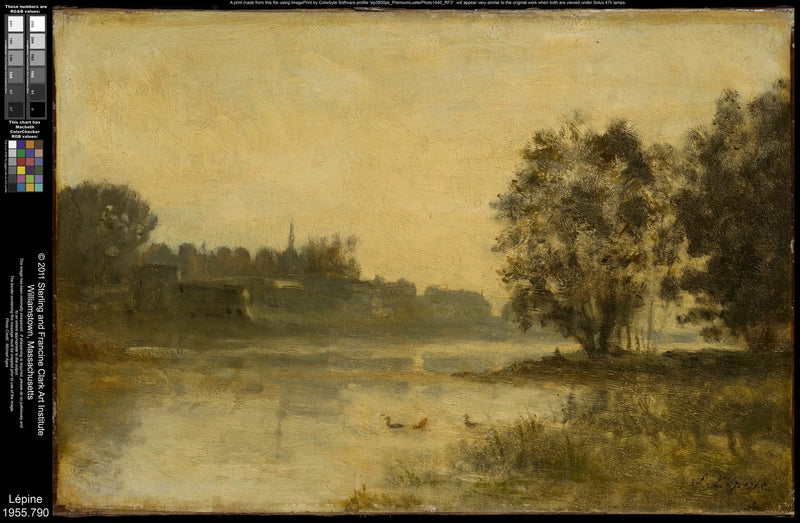 Conflans-Sainte-Honorine'daki Seine Nehri - Stanislas Lépine