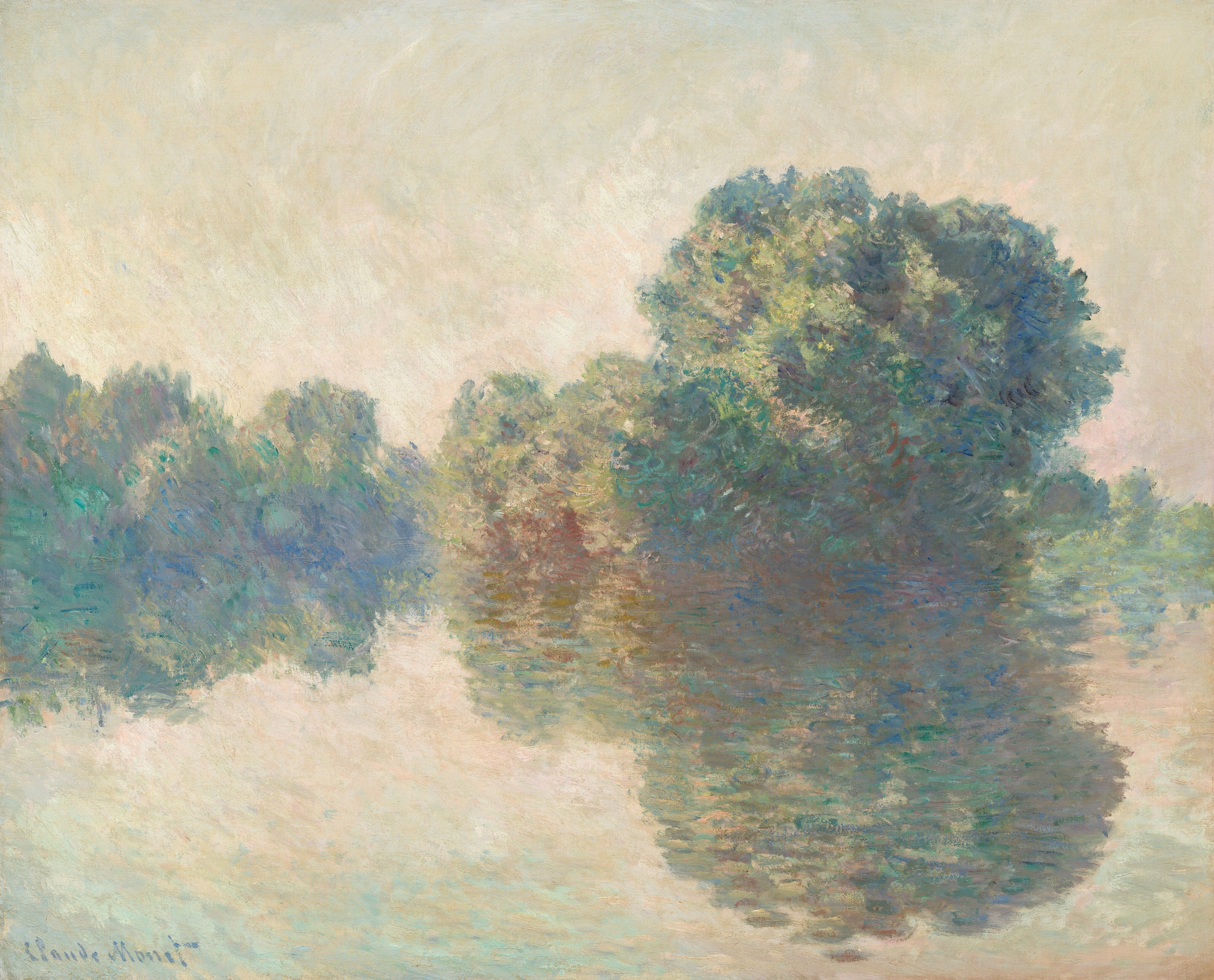 Giverny'de Seine - Claude Monet