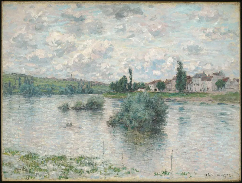 Lavacourt'ta Seine - Claude Monet