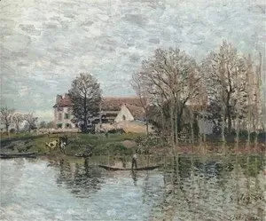 Port-Marly'de Seine - Alfred Sisley