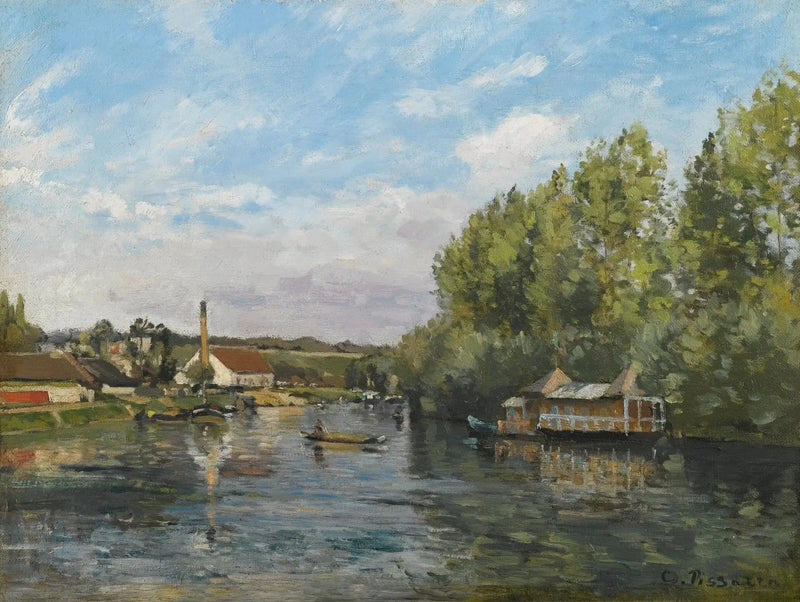 Port-Marly'de Seine - Camille Pissarro