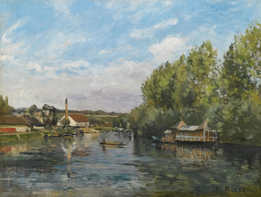 Port-Marly'de Seine - Camille Pissarro