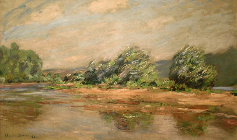 La Seine à Port-Villez - Claude Monet