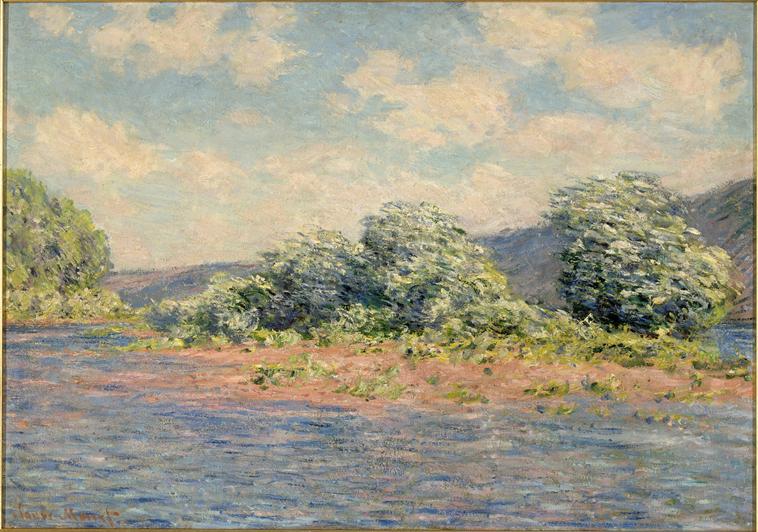 Reproduction du tableau « La Seine à Port-Villez - Claude Monet » par Alpha Reproduction en peinture à l’huile