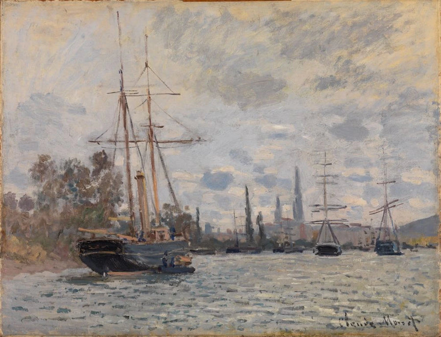Rouen W268'deki Seine - Claude Monet