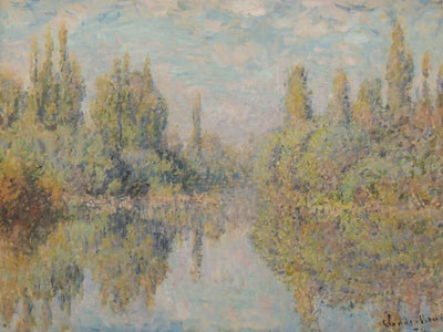 Reproduction du tableau « La Seine à Vetheuil - Claude Monet » par Alpha Reproduction en peinture à l’huile