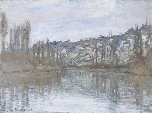 Vétheuil aşağısındaki Seine - Claude Monet