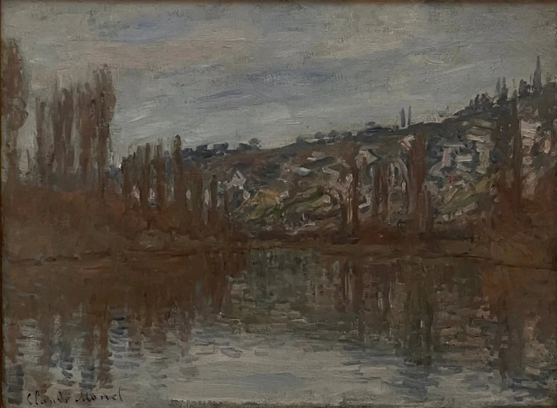 Vétheuil aşağısındaki Seine - Claude Monet