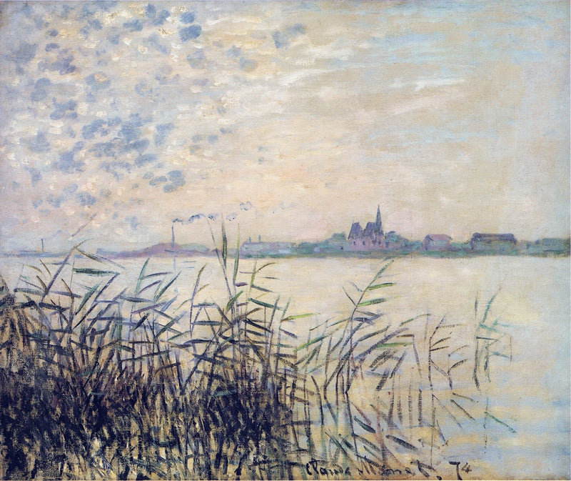 Argenteuil W327 yakınındaki Seine - Claude Monet