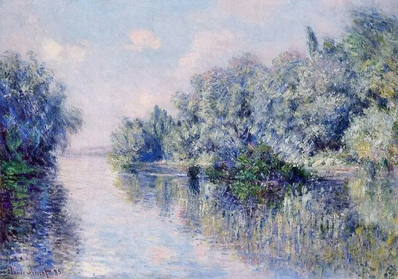 Giverny Yakınlarında Seine - Claude Monet